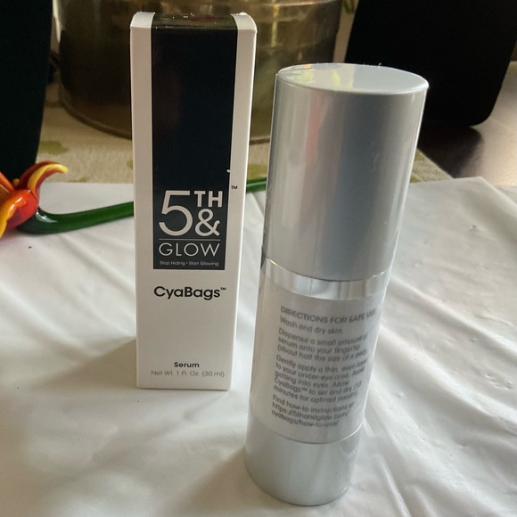 5TH & Glow CyaBags Line Smoother Serum for Eye-NIB Sealed - Picture 3 of 6
